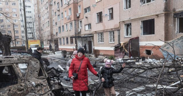 Russian Airstrike on Ukraine Residential Area Kills One, Wounds Two