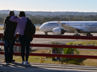 A Turkish Airlines plane takes off at Jose Marti International Airport in Havana on Februa