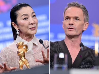 L-R: Michelle Yeoh, Neil Patrick Harris at the 2026 Berlin Film Festival