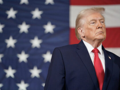 FORT BRAGG, NORTH CAROLINA - FEBRUARY 13: U.S. President Donald Trump speaks during a visi