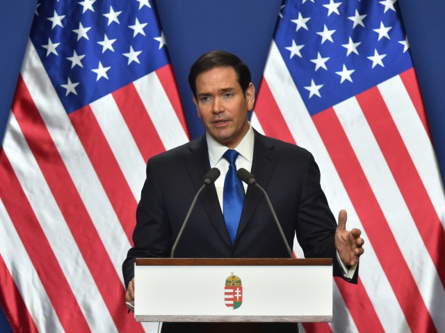 headline: Secretary of State Marco Rubio in Europe: No Forei