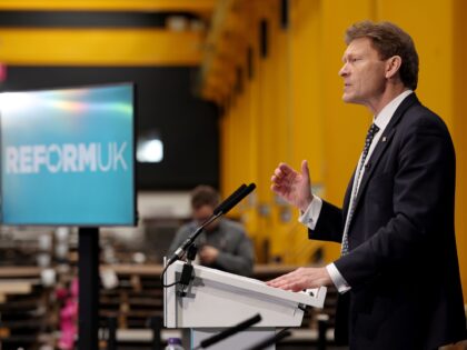 BIRMINGHAM, ENGLAND - FEBRUARY 24: Reform UK's spokesperson for Business, Trade and Energy