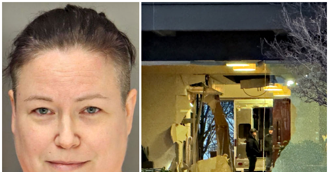 Exclusive Photos: Idaho Woman Accused of Stealing Ambulance, Ramming It Through ICE Facility