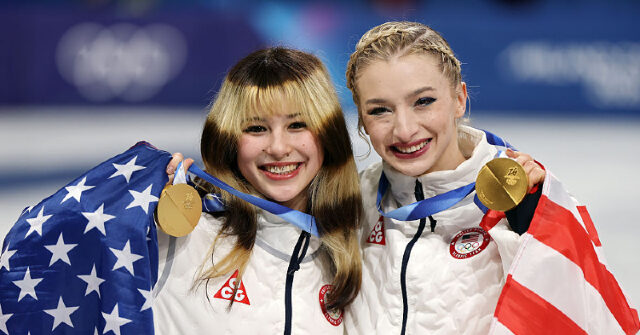 U.S. Olympic Medalist Amber Glenn Rips Critics: 'They Hate to See Two Woke B*tch*s Winning'