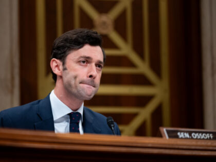 Sen. Jon Ossoff, D-Ga., questions Secretary of Veterans Affairs Doug Collins during the Se