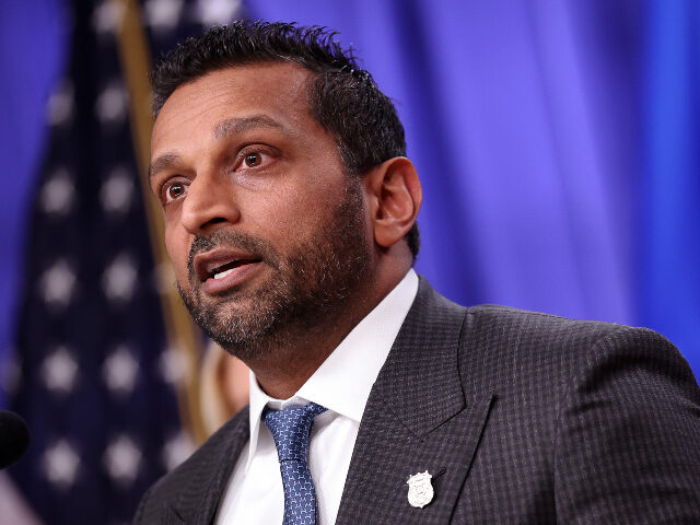 Kash Patel Federal Bureau of Investigation (FBI) Director Kash Patel delivers remarks on an arrest co