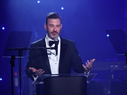 Late-night host Jimmy Kimmel US television host and comedian Jimmy Kimmel speaks during the Recording Academy and Clive