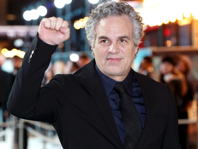Mark Ruffalo attends the "Crime 101" UK gala screening at Odeon Luxe Leicester S