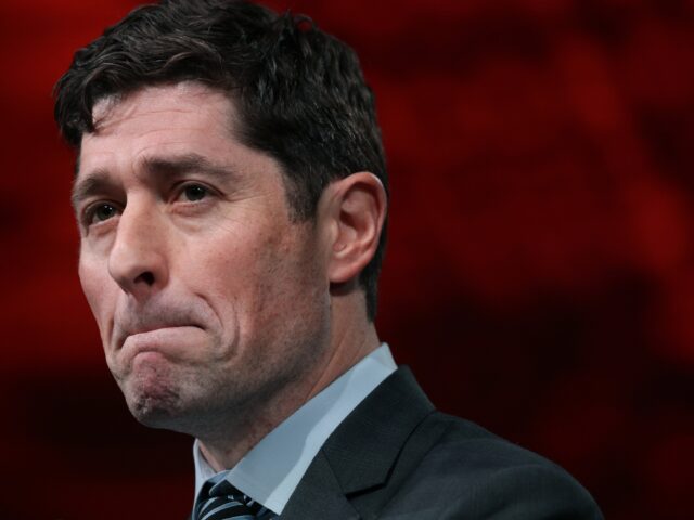 WASHINGTON, DC - JANUARY 29: Minneapolis Mayor Jacob Frey addresses the winter meeting of
