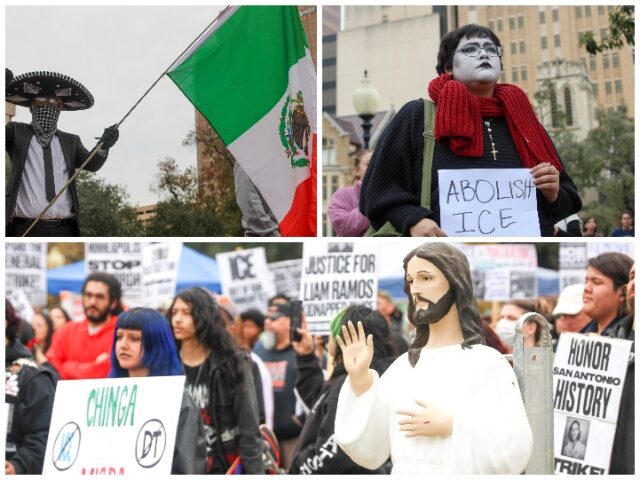 Hundreds of Protesters, Student Walkouts Occupy Downtown San Antonio to Demand Abolishing ICE Hundreds of Protesters, Student Walkouts Occupy Downtown San Antonio to Demand Abolishing