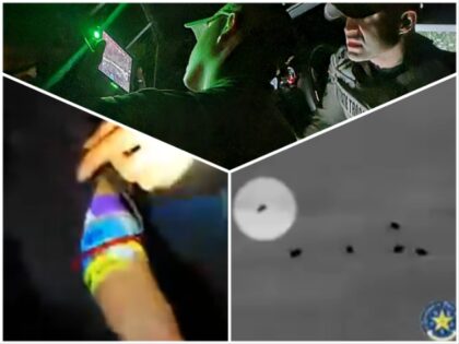 Texas DPS Drone Detects Illegal Border Crossing, Migrants Tagged with Cartel 'Cargo Tags'