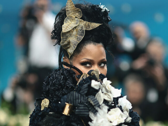 NEW YORK, NEW YORK - MAY 05: Nicki Minaj attends the 2025 Met Gala Celebrating "Super