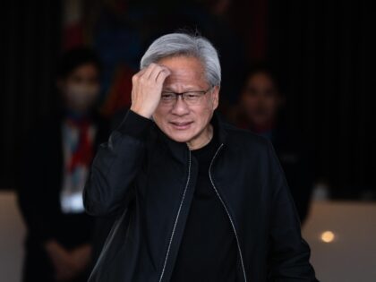 Nvidia's Jensen Huang looks perplexed