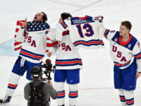 WATCH: Team U.S.A. Honors Johnny Gaudreau After Defeating Canada for Olympic Gold