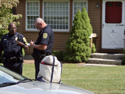 (09/10/08-Newton,MA) Newborn baby girl found on front porch of home at #91Moulton st. Here