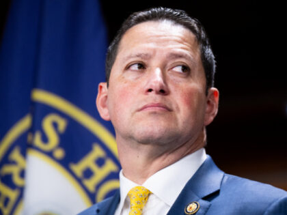 Rep. Tony Gonzales, R-Texas, chairman of the Congressional Hispanic Conference, participat