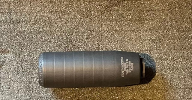 Stealth Additive Works SHIV 2.5 Ounce Titanium Suppressor