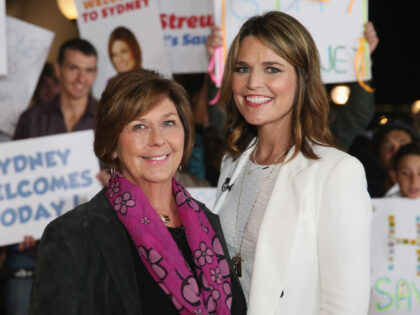 Australian-born presenter, Savannah Guthrie poses for a photo before hosting NBC's &q