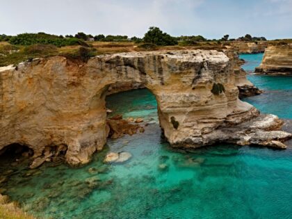 Torre Sant'Andrea. Punta de lu Pepe. Salento. Apulia. Italy. Europe. (Photo by: Caterina B