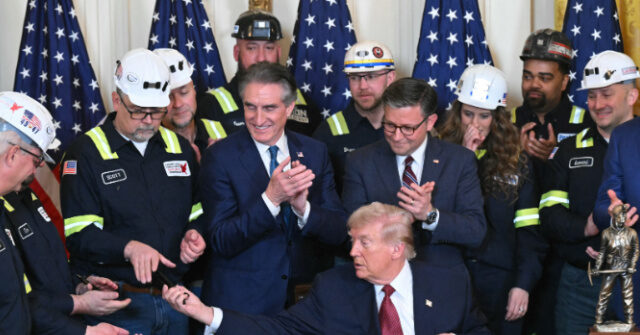 breitbart.com - Nick Gilbertson - Trump Honored on Behalf of Coal Miners as 'Undisputed Champion of Beautiful, Clean Coal'