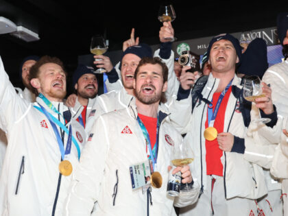 Watch: Team USA Hockey Celebrates with Toby Keith's 'Courtesy of the Red, White