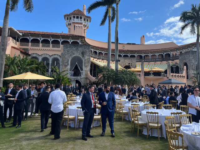 Propriedade de Donald Trump em Mar-a-Lago. Nick Gilbertson/Breitbart News