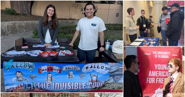 Leftists Threaten to Kill YAF Students Hosting ‘Invisible Coup’-Inspired Event: ‘I’m Putting a Hot One Through You Like They Did’ Charlie Kirk