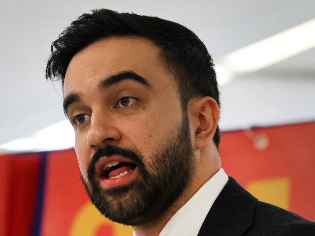 New York City Mayor Zohran Mamdani speaks at Gouverneur Health in Manhattan to announce a