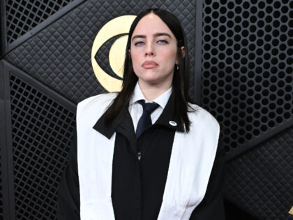 Billie Eilish at the 68th GRAMMY Awards held at the Crypto.com Arena on February 01, 2026