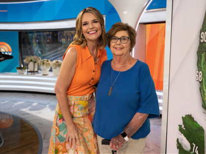 TODAY -- Pictured: Savannah Guthrie and mother Nancy Guthrie on Thursday, June 15, 2023 --
