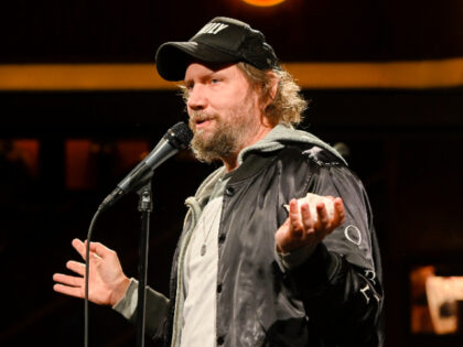 WEST HOLLYWOOD, CALIFORNIA - MARCH 11: Jamie Kennedy performs during Laugh Factory's