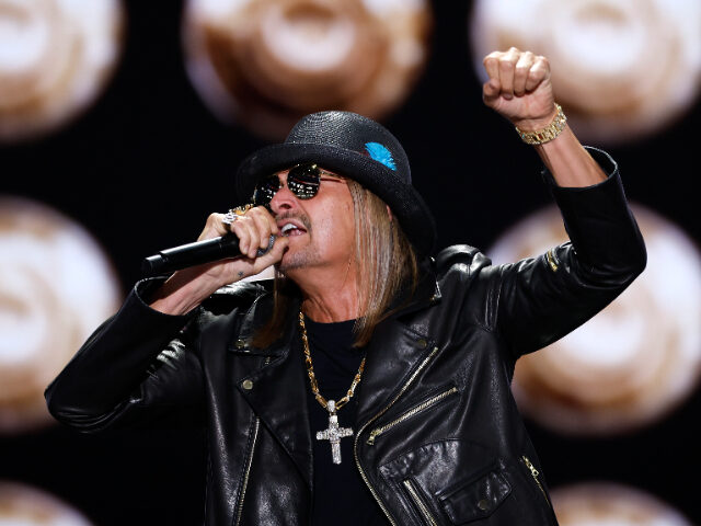 MILWAUKEE, WISCONSIN - JULY 18: Musician Kid Rock performs on the fourth day of the Republ