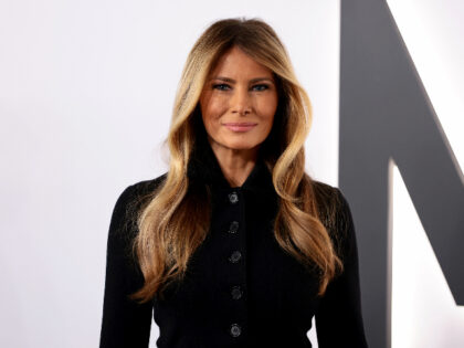WASHINGTON, DC - JANUARY 29: First Lady Melania Trump attends Amazon MGM's "Mela