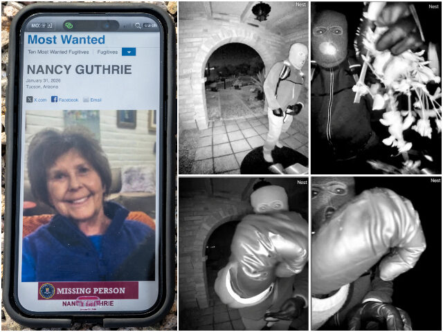 TUCSON, ARIZONA - FEBRUARY 10: In this photo illustration, Nancy Guthrie is seen on the FB