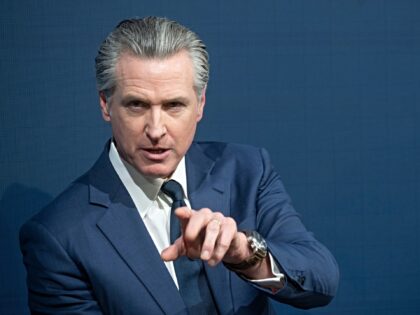 14 February 2026, Bavaria, Munich: Gavin Newsom, Governor of the US state of California, t