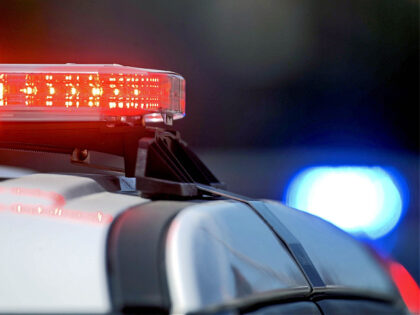 Police car lights. (Karl Merton Ferron/Baltimore Sun Staff)