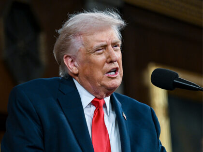 WASHINGTON, DC - FEBRUARY 24: U.S. President Donald Trump delivers the State of the Union
