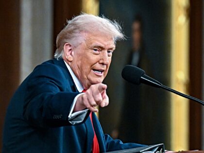 President Donald J. Trump delivers the first State of the Union address of his second term
