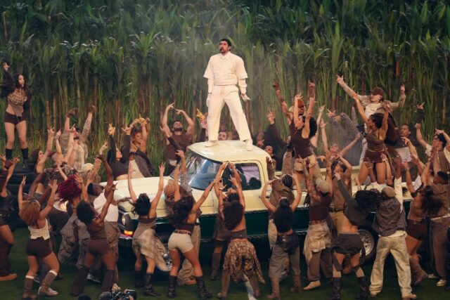 Bad Bunny sang entirely in Spanish for the 2026 Super Bowl halftime show