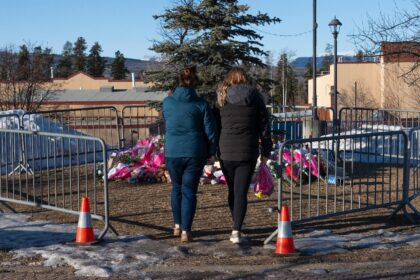 Carney is expected to lead a vigil for the victims outside the town hall in Tumbler Ridge