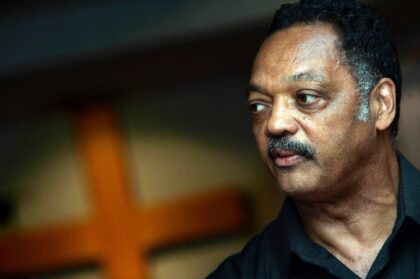 Jesse Jackson, seen here in South Africa in 2005, spent his career fighting for civil righ