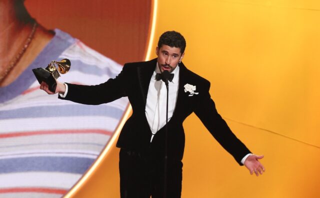 Puerto Rican singer Bad Bunny led the charge among artists calling for 'ICE out'