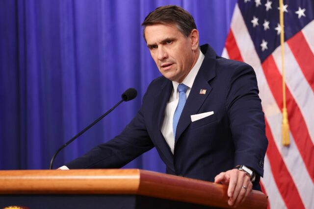 US Deputy Attorney General Todd Blanche, who previously served as Donald Trump's pers