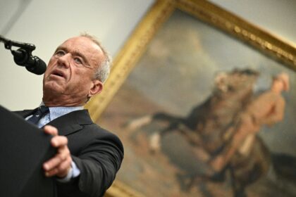 US Health and Human Services Secretary Robert F. Kennedy Jr is one of the defendants named