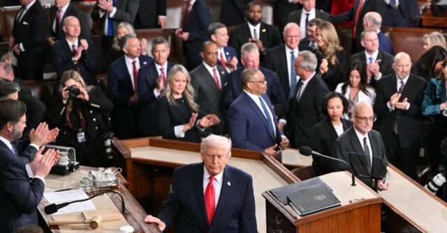 Five moments from Trump's record-breaking State of the Union address ...