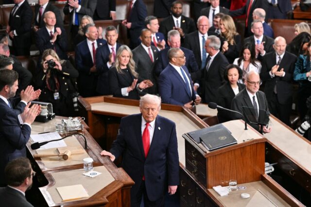 Five moments from Trump's record-breaking State of the Union address ...