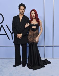 Avan Jogia, Halsey, Dove Cameron attend '56 Days' premiere
