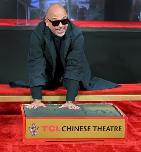 Jo Koy honored with Hollywood hand and footprint ceremony