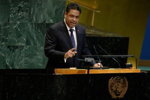 U.S. sends warship to Haitian capital ahead of government transition