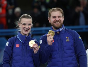 Sweden edges U.S. for Olympic gold in mixed doubles curling